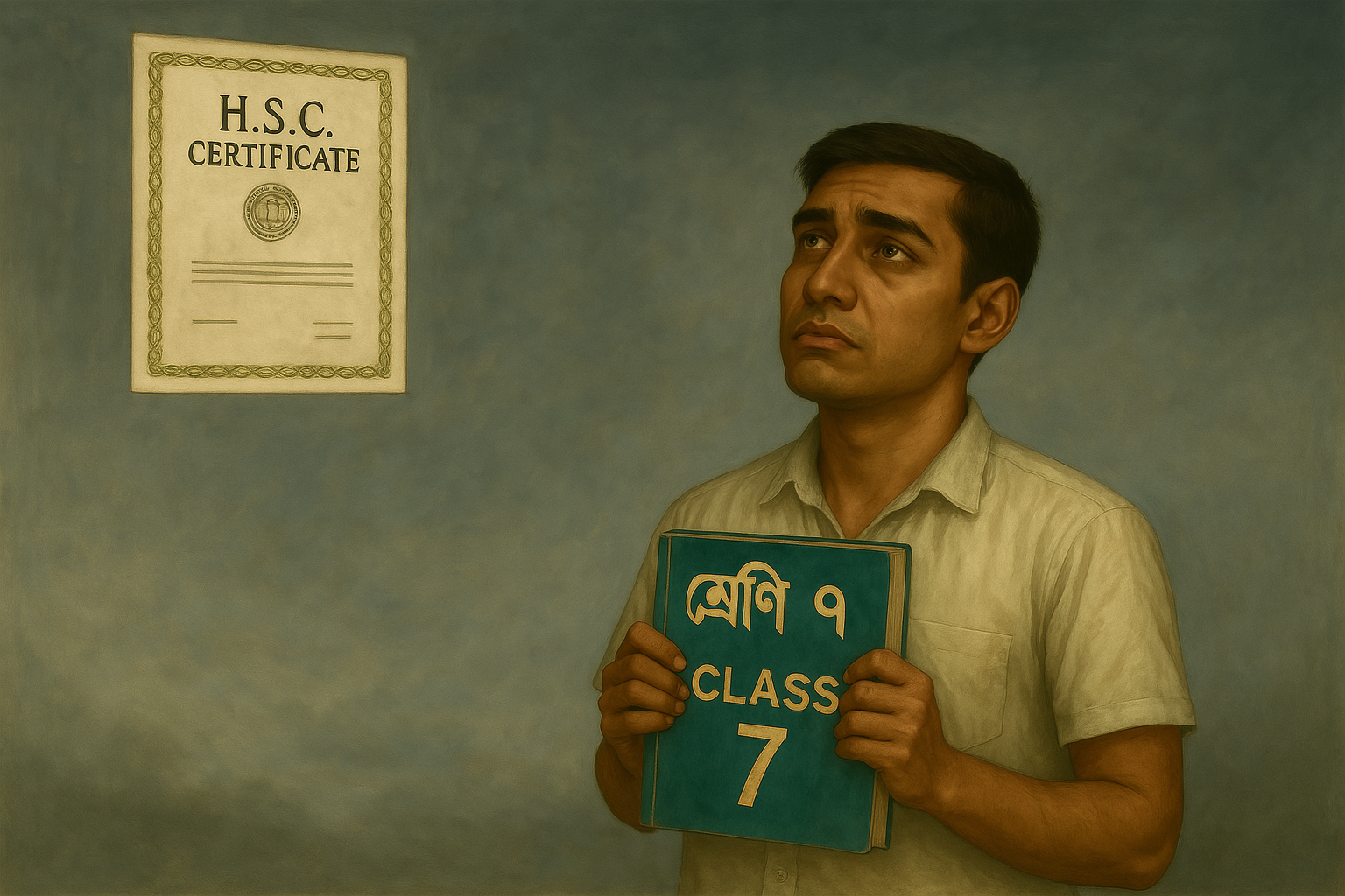 এইচএসসি পাশ শিক্ষার মান সপ্তম শ্রেণির পর্যায়ের