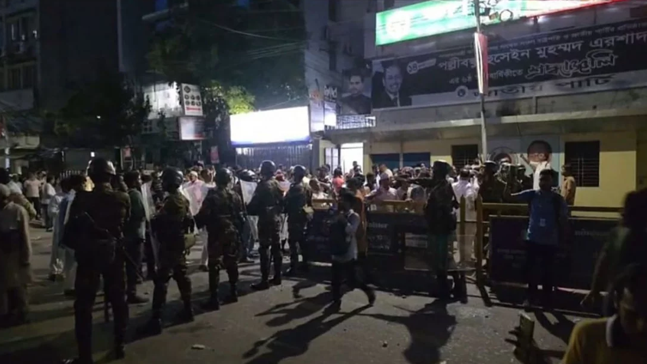 ‘জয় বাংলা স্লোগান দিয়ে হামলা করেছে জাপা’