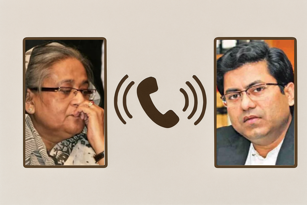 হাসিনা–তাপসের কথোপকথন